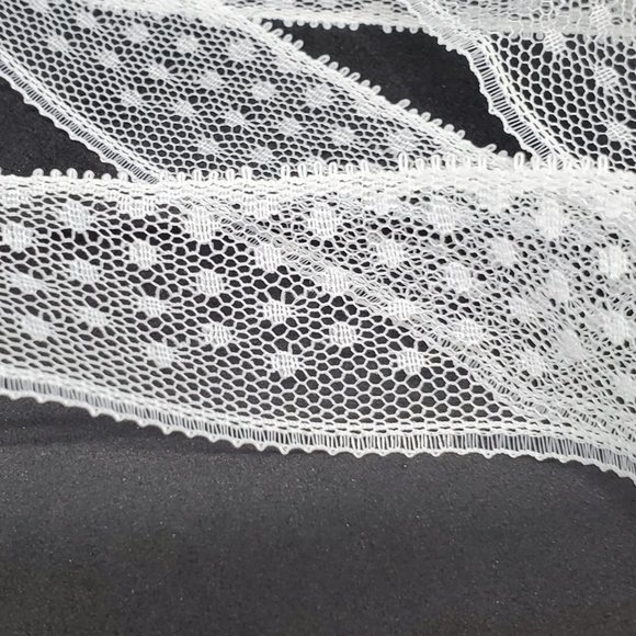 Vintage Lace Trim - Dotted Swiss 1" x 10 Yards - Picture 6 of 7